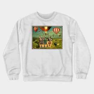 Ballooning on Sunday Crewneck Sweatshirt